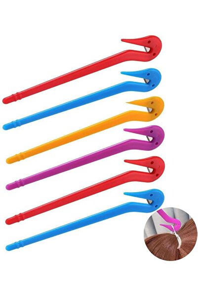OriTi 6pcs Elastic Hair Tie Cutter Tool, Easy to use, Pain Free, No Hair Dama...