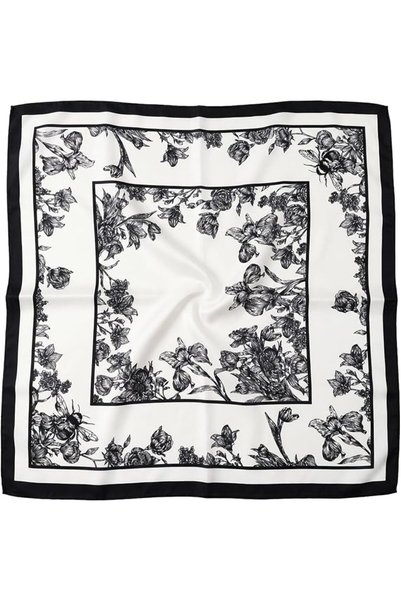 TERRIFI Silk Scarf for Women, Soft Lightweight Multifunctional Neck Scarve fo...