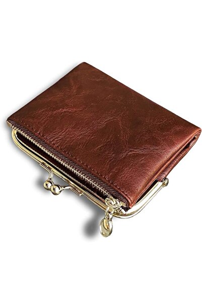 GENERAL AOXONEL Womens Wallet Small RFID Ladies Compact Bifold Leather Vintag...