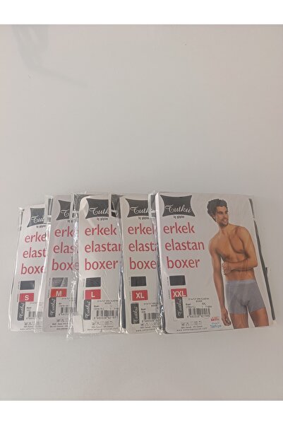 Tutku Men's Lycra Boxer Pack of 6