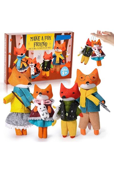 NALACAL Kids Sewing Craft Kits, Sew Stuffed Animal, Crafting Supplies, Make Y...