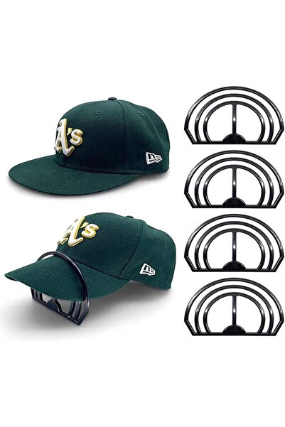 Yelajoy 4 PCS Hat Brim Bender, Baseball Cap Curving Band, Dual Slot Cap Shape...