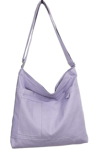 GENERAL Economical Cotton Canvas Tote Bag,Women Hobo Shoulder Bag Crossbody H...