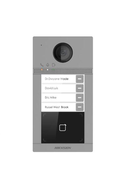 Hikvision Post de exterior videointerfon IP, DS-KV8413-WME1(C)