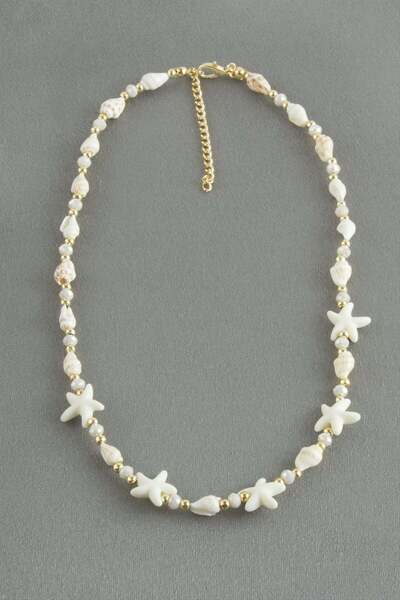 Angel Of Life Sea Star Crystal Natural Stone Necklace