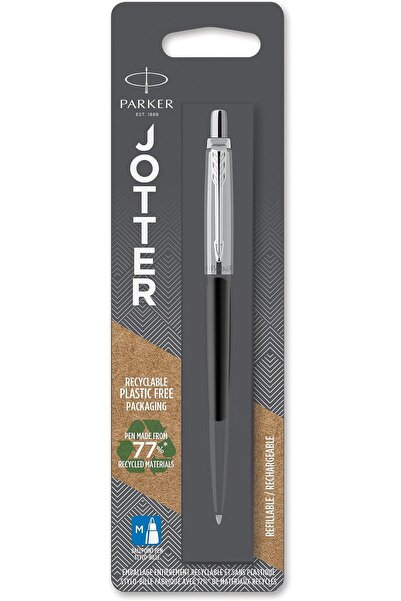 Parker قلم حبر جاف جوتر بوند ستريت بلاك سي تي، في عبوة بلاستر