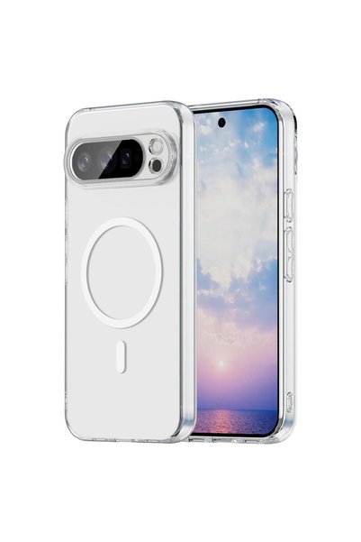 Microsonic For Google Pixel 10 Pro XL Case Magsafe Clear Non-Yellowing Transp...