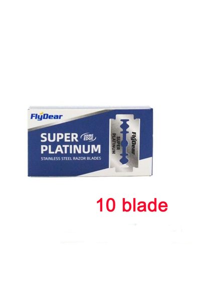 Choice 10 blade Stainless Steel Foldable Manual Razor | 10-Pack Replacement B...