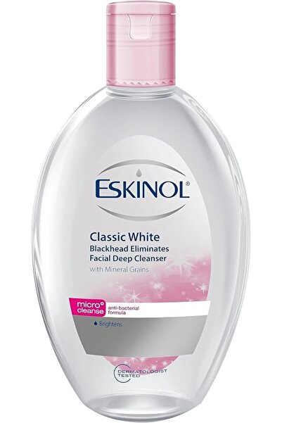 Eskinol منظف الوجه العميق الكلاسيكي الأبيض من أسيمييك لإزالة الرؤوس السوداء، ...