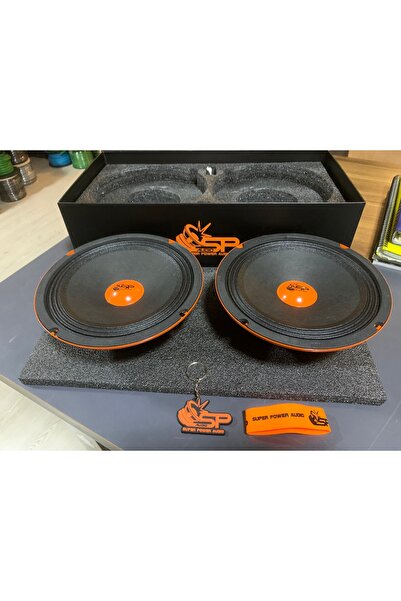 SP AUDİO Deniz Sound Garage 20 cm Slim Midrange SP-8CM SLIM 300 Watt 150 Rms ...