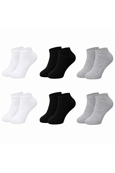Şerife Hanım Women's Bamboo Booties Socks 6-Pack |   Breathable Moisture-Wick...