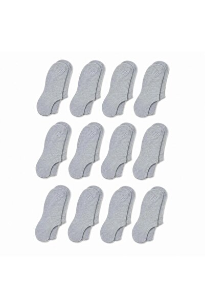 Şerife Hanım Women's Bamboo 12-Pack Seamless Ballerina Socks Black White Gray...