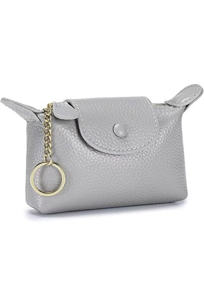 Yelajoy Mini Coin Purse for Women, Small Leather Pouch with Zipper & KeyChain...