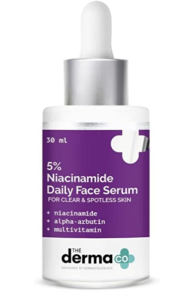 The Derma Co . 5% Niacinamide Face Serum with Alpha-Arbutin|Spot-Correcting, ...