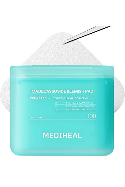 Mediheal ضمادات ماديكاسوسايد لعلاج البثور | وسائد قطنية مربعة للتونر الوجهي...