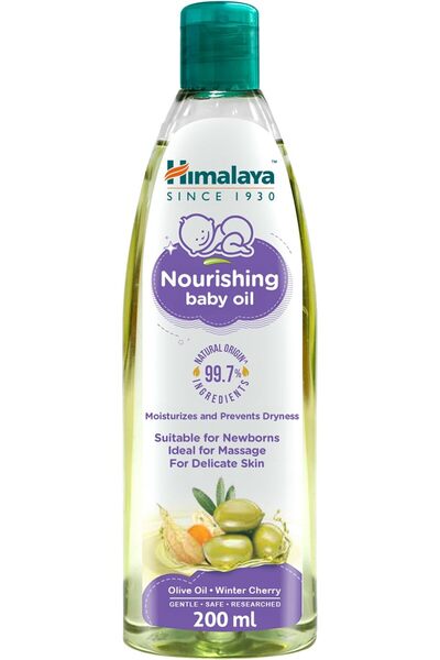 Himalayan Bazaar Himalaya Nourishing Baby Oil, 200ml