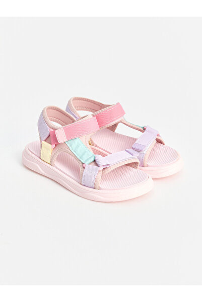 LC Waikiki Alita City Lcw Steps Pink Girls' Sandals with a Difference
