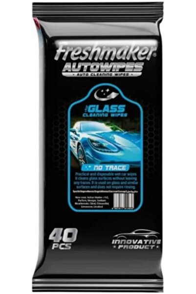 Freshmaker مناديل تنظيف زجاج السيارات - 40 منديل