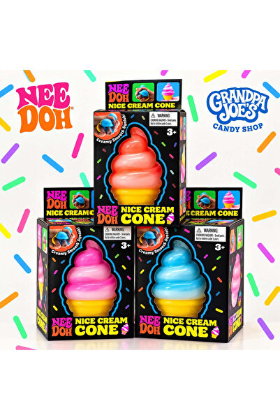 Needoh IceCream Cone - Sensory Squeeze Toy