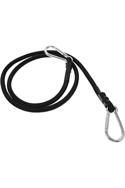 GENERAL Anneome 1m Black Bungee Cords Hooks for Cycle Straps Motorcycle Lugga...