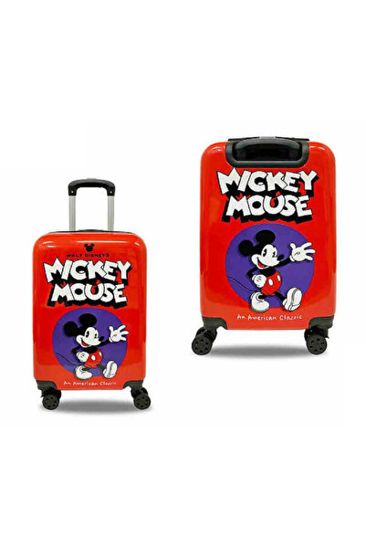 Disney Μίκυ Κόκκινο Βαλίτσα Έτοιμη για Ταξίδι με Λαβή 04505020003