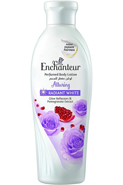 ENCHANTEUR لوشن راديانت وايت - لوشن جذاب للحصول على بشرة مشرقة، مناسب لجميع أ...