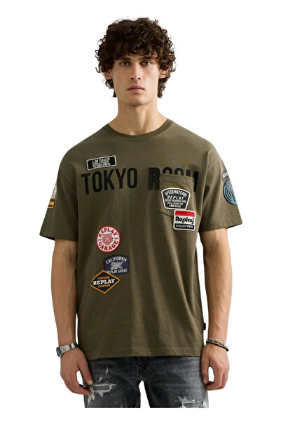 Replay T-Shirt M13MA.000.7242KW-C00G - Πράσινο Κισσού - xl
