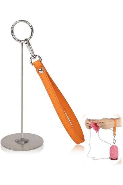 KASTWAVE Portable Wrist Yarn Holder with Adjustable Strap - Tangle-Free Yarn ...
