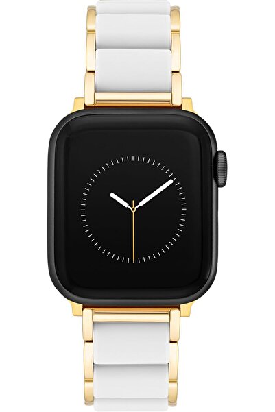 Anne Klein سوار سيليكون قابل للتعديل لساعة أبل