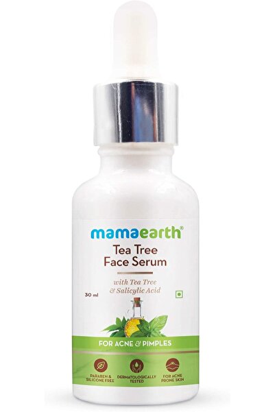 Mamaearth سيروم شجرة الشاي للوجه لعلاج حب الشباب والبثور - 30 مل