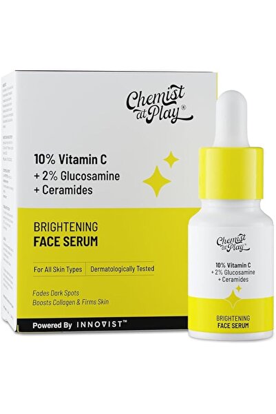 Chemist at Play 10% Vitamin C Face Serum for Brightening & Glow | Fades Dark ...