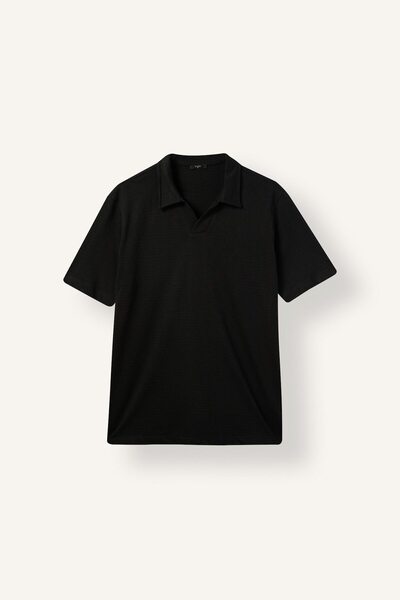 DeFacto Regular Fit Short Sleeve Buttonless Basic Polo T-Shirt I4641Ax26Au