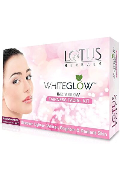 Lotus لوتس هيربالس مجموعة انستا جلو لتفتيح الوجه من وايت جلو، 40 غرام