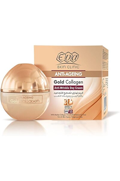 EVA كريم نهاري مضاد للشيخوخة بالكولاجين الذهبي للتجاعيد بتأثير ثلاثي الأبعاد ...
