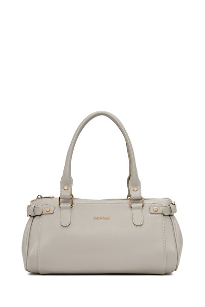 Derimod Women's Gray Classic Shoulder Bag Ab500006Sv