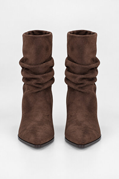 Aktaş Store Slouchy Stiletto Topuklu Bot