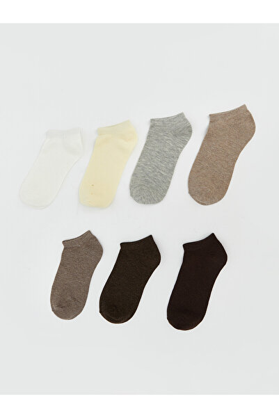 LC Waikiki Nevavm Farkıyla Lcw Dream Ecru Plain 7-Piece Pack Women's Booties ...