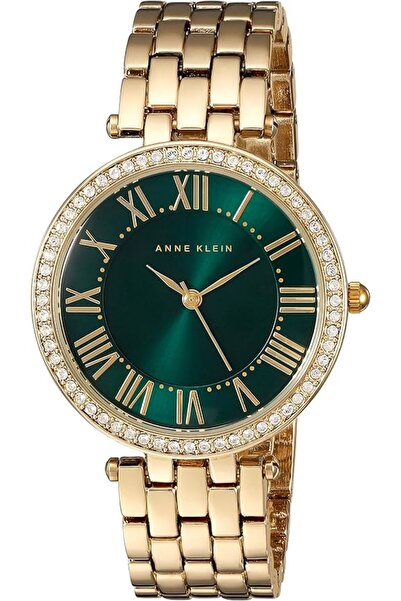 Anne Klein ساعة يد انالوج للنساء، بحركة كوارتز يابانية وسوار من خليط معدني من...