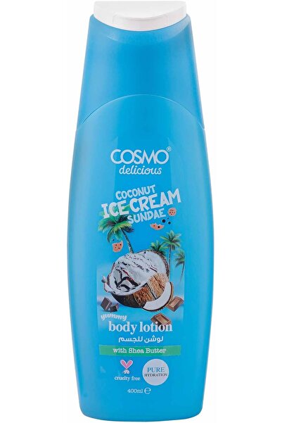 CD Cosmo Designs لوشن للجسم مرطب ومغذي من كوزمو ديليشوس ايس كريم جوز الهند مع...