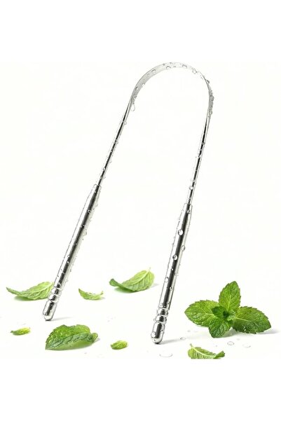 Skin Generics Tongue Scraper for Adults & Kids — Stainless Steel Tongue Clean...