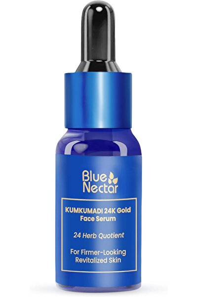Blue Nectar سيروم الذهب عيار 24 قيراط لبشرة متوهجة |   سيروم زيت الكومكامادي ...