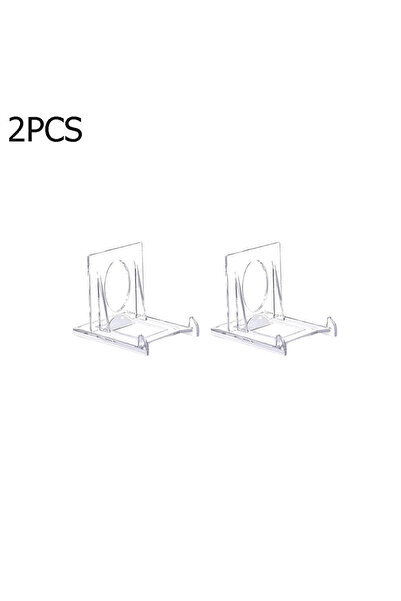 Choice 2pcs 2/5/10/20pc Mini Display Stand Clear Acrylic Display Easels Adjus...
