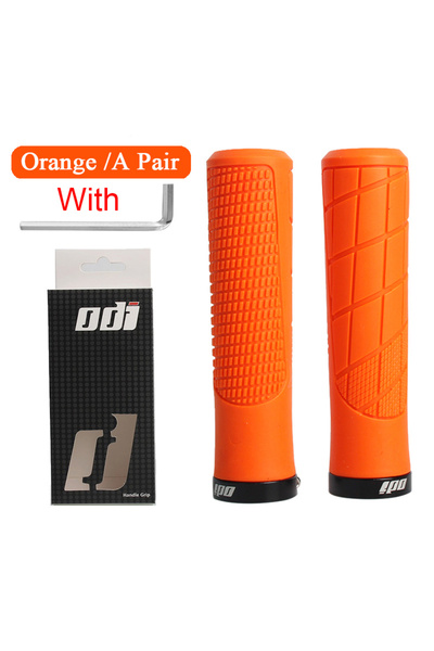 Choice ODI-1 Orange ODI Grip Silicone Bike Grips Ergonomic Mountain Bike Hand...