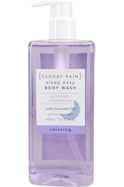 Sunday Rain Sleep Easy Body Wash, Hydrating Shower Gel, Calming Relaxing, Veg...