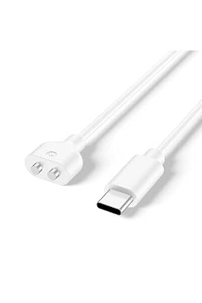 GENERAL كابل USB C مغناطيسي 6 ملم شاحن تيار مستمر مع 2 دبوس سلك شحن بديل للتد...