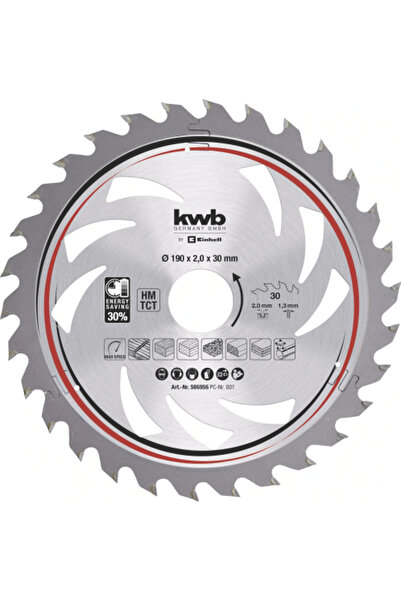 Kwb Disc circular pentru lemn HM 190 x 30 mm Z 30