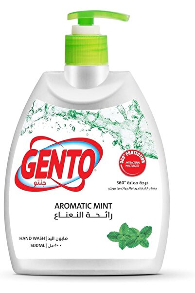 Gento Liquid Handwash Nature Inspired with Moisturizer, Green, 500 ml FP010565