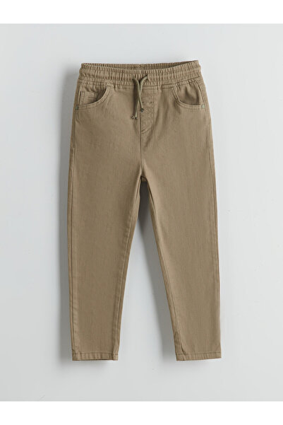 LC Waikiki Two Mt Shop Quality Lcw Kids Khaki Elastic Waist Gabardine Boys' T...