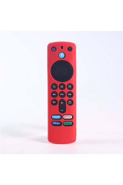 Choice Red Silicone Protective Cover for Fire Stick 4K MAX 3rd Gen Remote Glo...