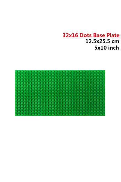 Choice 32x16 dots green 32x32 32x16 Dots Classic Building Blocks Base Plate M...